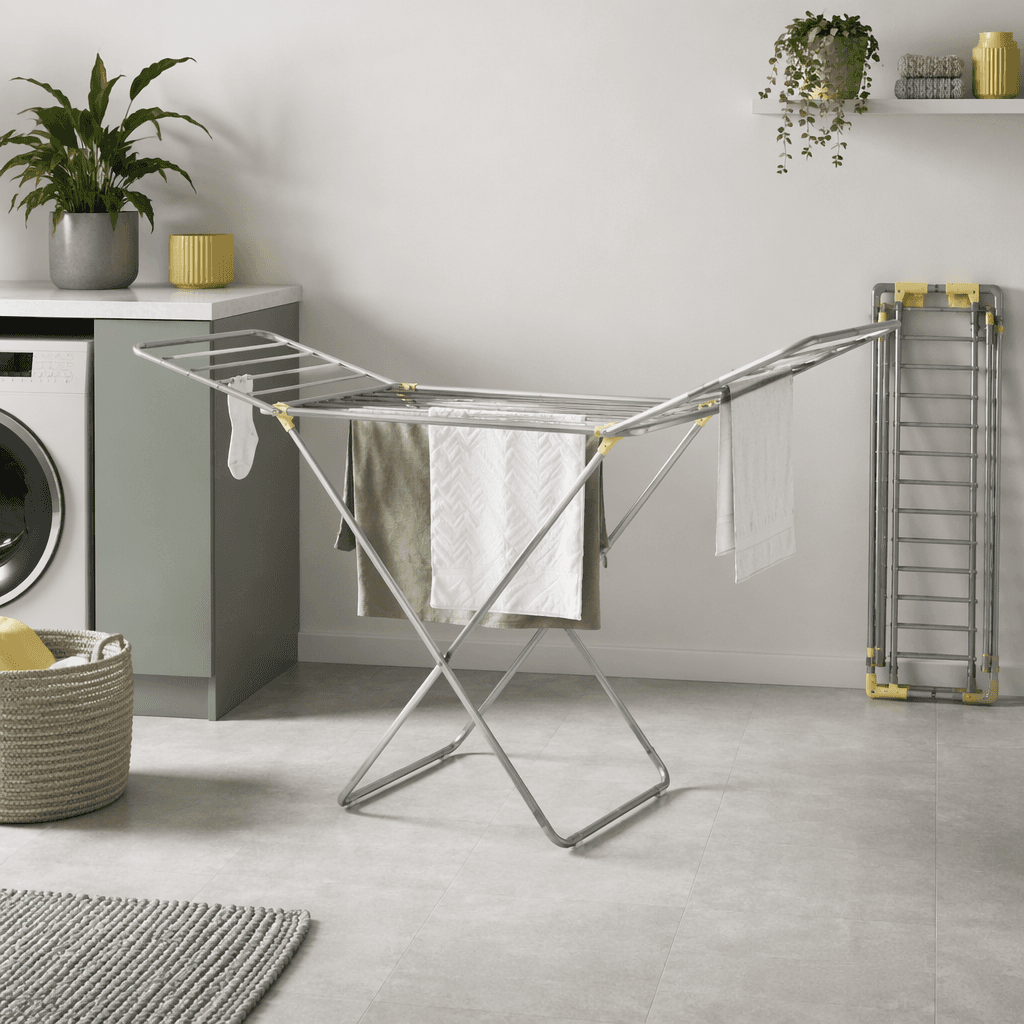 Fold-Flat Drying Rack